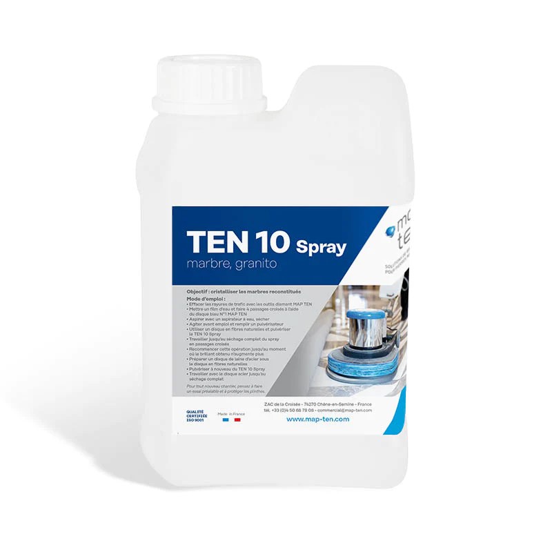 Spray cristallisant TEN 10 - 1L