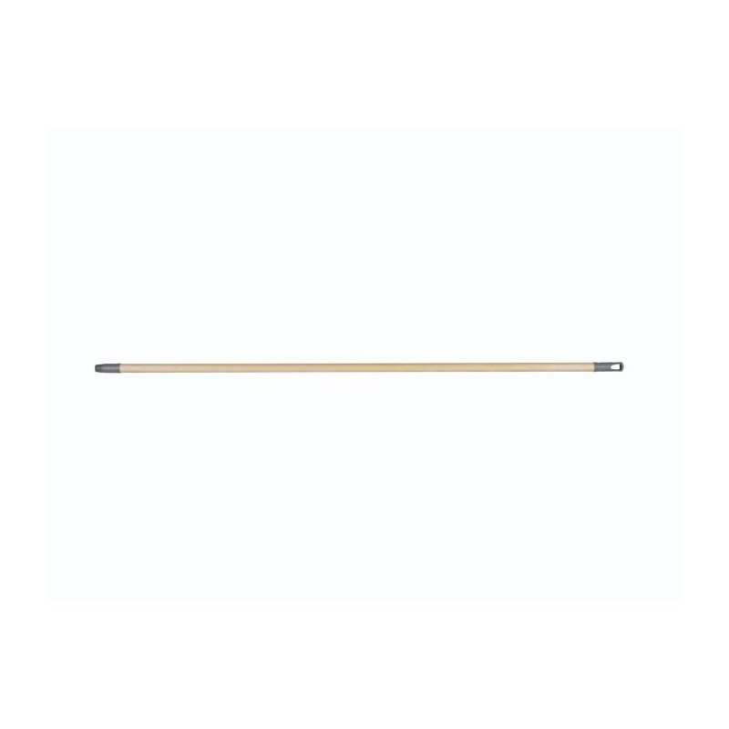 MANCHE A BALAI BOIS - VIS ET ATTACHE PLASTIQUE - 140CM-