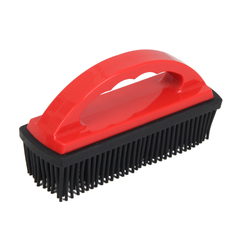 BROSSE CAOUTCHOUC ANTI POILS A POIGNEE