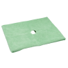 SERPILLERE A TROUS MICROFIBRE VERTE - 50X70CM - LOT DE 5