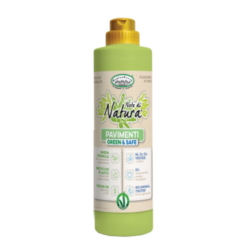 DETERGENT PLANCHER PAVIMENTI - GREEN & SAFE - 750ml - Note di Natura