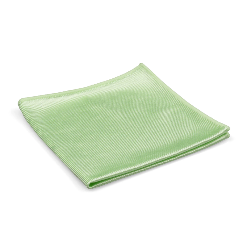 MICROFIBRE DOUBLE FACE VERT - TOP VITRES - 40X40CM - LOT DE 5 -