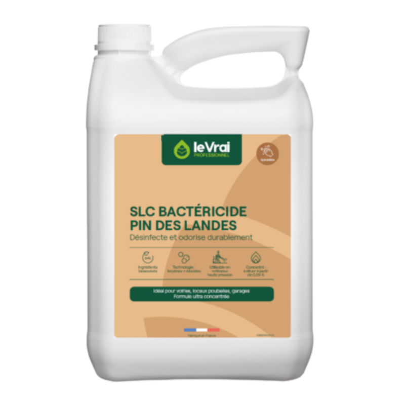 SLC BACTERICIDE - PIN DES LANDES - LE VRAI - 5L -