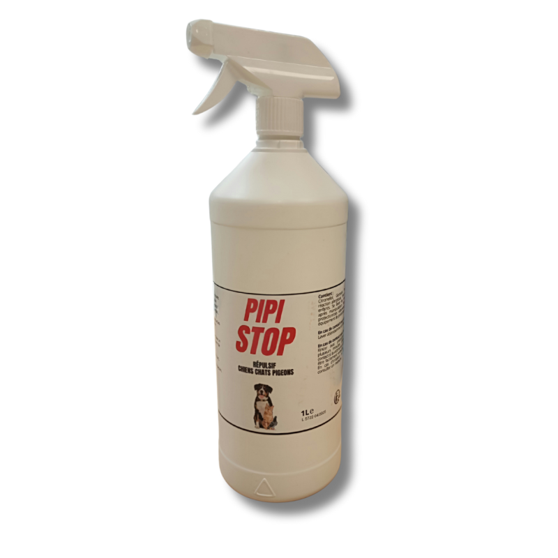PIPI STOP - REPULSIF CHIENS, CHATS ET PIGEONS - 1L -