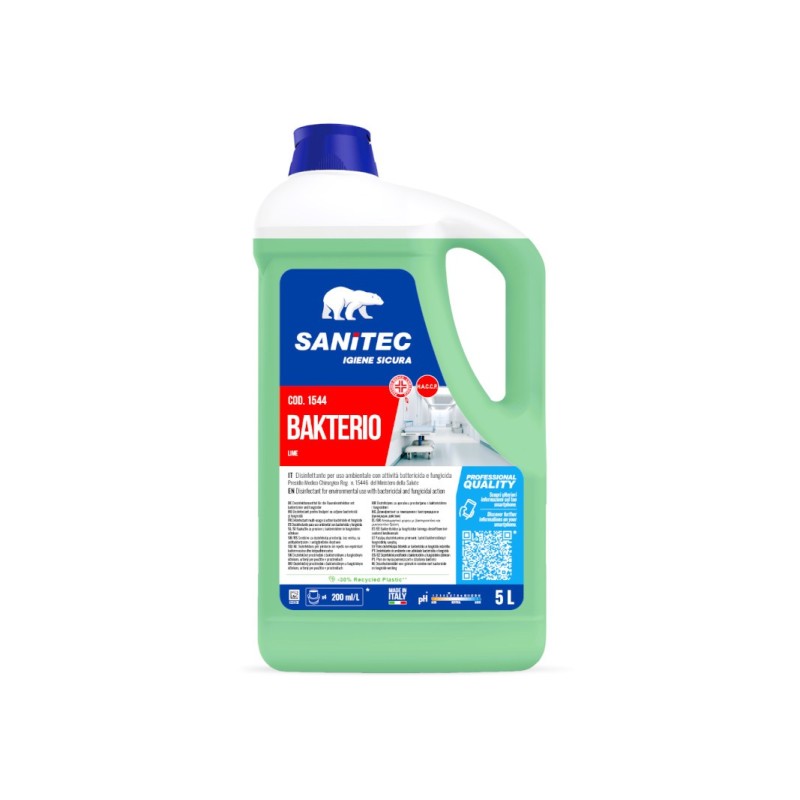 BAKTERIO - LIME - DÉSINFECTANT MULTI-USAGE - 5L -