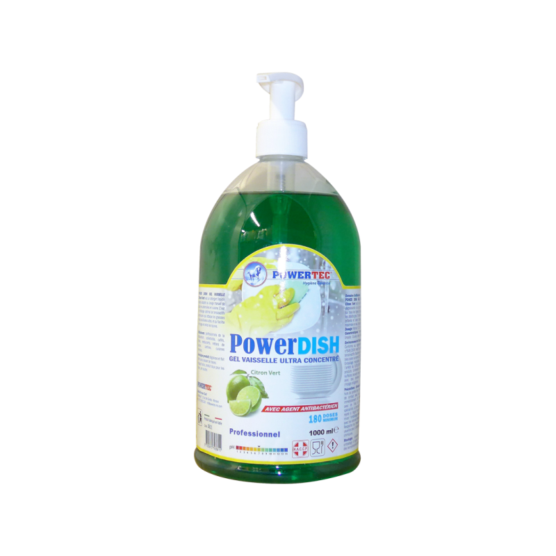 POWER DISH - GEL VAISSELLE ULTRA CONCENTRE - 1000ML -